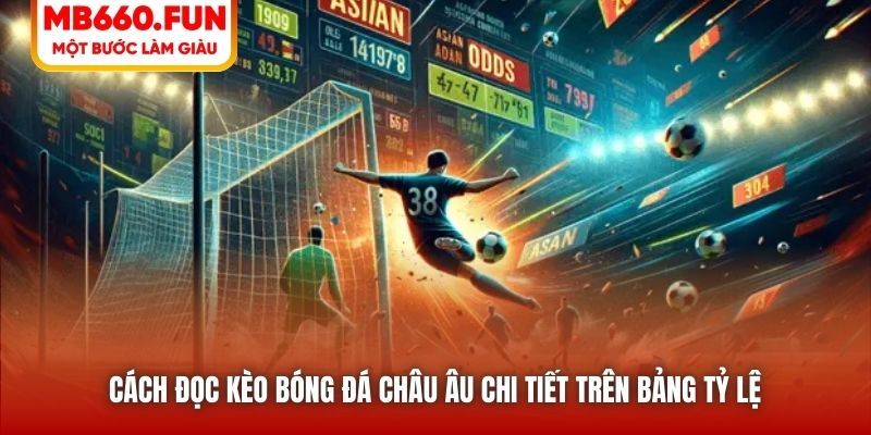 Cách đọc kèo bóng đá châu Âu chi tiết trên bảng tỷ lệ