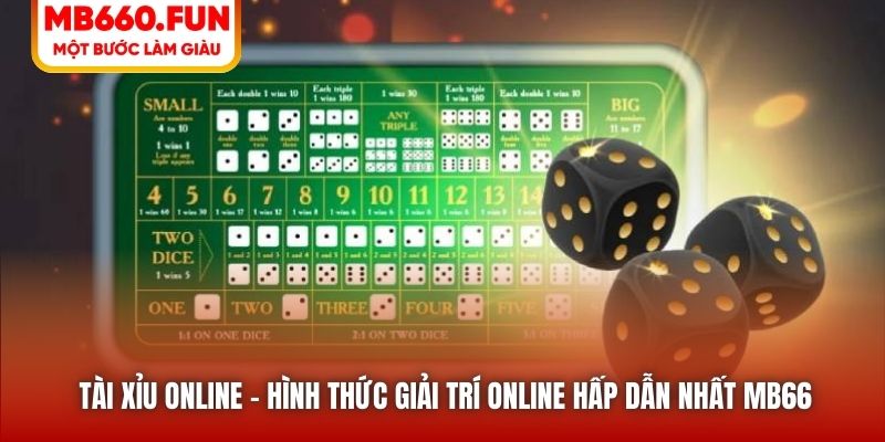 Tài Xỉu Online - Hình Thức Giải Trí Online Hấp Dẫn Nhất MB66